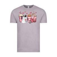 Vintage Zinc wedding bride coffee cups Vintage Tee - Zillion Design Studio