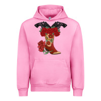 Fuchsia Pink Cowboy Boots Urban Hoodie - Bettercallsaul