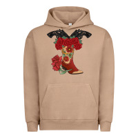 Pigment Burro Cowboy Boots Urban Hoodie - Bettercallsaul
