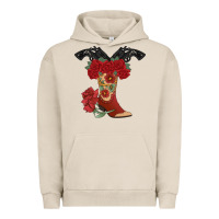 Pigment French Oak Cowboy Boots Urban Hoodie - Bettercallsaul