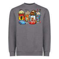 Storm cartoon characters coffee cups Heavyweight Sweatshirt - Zillion Design Studio
