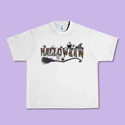 Halloween Urban Heavy Tee Designed By Cowhidedigitalart
