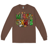 Chestnut christmas texas western Long Sleeve Tee - AdoDesignShop