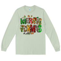 Matcha christmas texas western Long Sleeve Tee - AdoDesignShop
