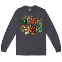 Smoke christmas texas western Long Sleeve Tee - AdoDesignShop