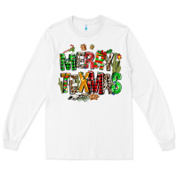 White christmas texas western Long Sleeve Tee - AdoDesignShop