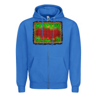 True Royal christmas lights background Zipper Hoodie - AdoDesignShop