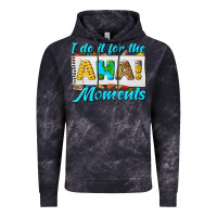 Cloud Black i do it for the aha moments Vintage Hoodie - texasbilliewilder