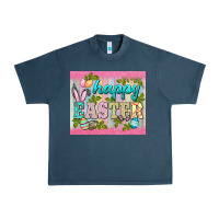 Midnight Navy happy easter mousepad Urban Heavy Tee - BarkalooDesign