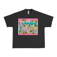 Pigment Black happy easter mousepad Urban Heavy Tee - BarkalooDesign