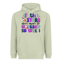 Matcha if the stars were made to worship so will i Heavyweight Hoodie - MaliasSmallBusiness