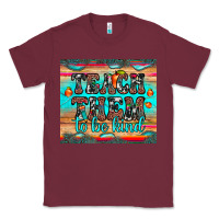 Burgundy teach them to be kind Classic Tee - JahusDesignShop