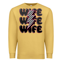 Antique Gold wife wife wife Premium Sweatshirt - MaliasSmallBusiness
