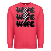 Cardinal wife wife wife Premium Sweatshirt - MaliasSmallBusiness