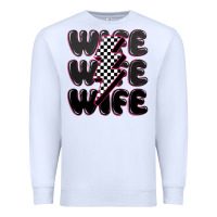 White wife wife wife Premium Sweatshirt - MaliasSmallBusiness