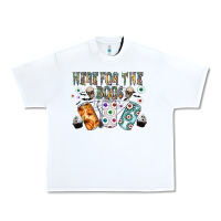 White here for the boos Urban Heavy Tee - CowhideDigitalArt