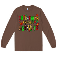 Chestnut christmas spirit activate Long Sleeve Tee - AdoDesignShop