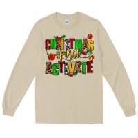 Mushroom christmas spirit activate Long Sleeve Tee - AdoDesignShop