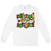 White christmas spirit activate Long Sleeve Tee - AdoDesignShop