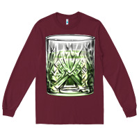 Burgundy gin tonic Long Sleeve Tee - AdoDesignShop
