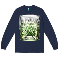 Navy gin tonic Long Sleeve Tee - AdoDesignShop