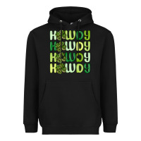 Black howdy st patrick s day Heavyweight Hoodie - MaliasSmallBusiness
