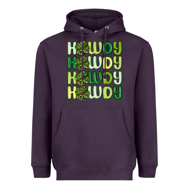 Howdy St Patrick S Day Heavyweight Hoodie by MaliasSmallBusiness | Teevron
