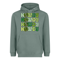 Sage howdy st patrick s day Heavyweight Hoodie - MaliasSmallBusiness