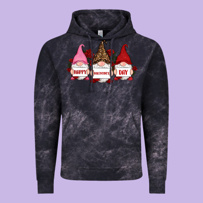 Happy Valentine's Day Dno Es With Rose Vintage Hoodie Designed By Ranaportraitstore