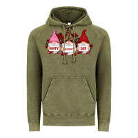 Vintage Olive happy valentine's day dno es with rose Vintage Hoodie - RanaPortraitStore