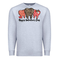 Heather Grey dentist happy valentines day Premium Sweatshirt - MaliasSmallBusiness