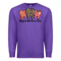 Purple dentist happy valentines day Premium Sweatshirt - MaliasSmallBusiness