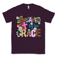 Plum saved by his grace Classic Tee - AdoDesignShop