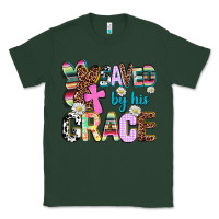 Sports Green saved by his grace Classic Tee - AdoDesignShop