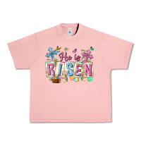 Salmon he is risen easter with flowers Urban Heavy Tee - Neo Western