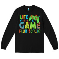 Black life is a game play to win Long Sleeve Tee - JahusDesignShop