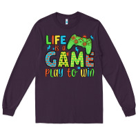 Plum life is a game play to win Long Sleeve Tee - JahusDesignShop