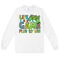 White life is a game play to win Long Sleeve Tee - JahusDesignShop