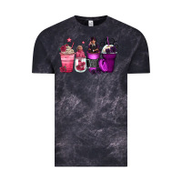 Cloud Black wednesday and enid coffee cups Vintage Tee - Zillion Design Studio