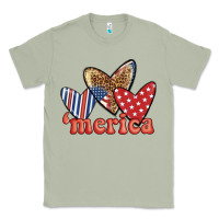 Matcha merica 4th of july hearts Classic Tee - BundleAndBundleShop