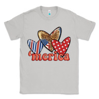Moon Dust merica 4th of july hearts Classic Tee - BundleAndBundleShop