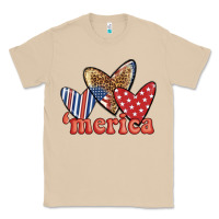 Mushroom merica 4th of july hearts Classic Tee - BundleAndBundleShop