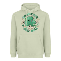 Matcha shamrock and roll Heavyweight Hoodie - MaliasSmallBusiness