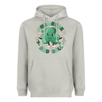 Moon Dust shamrock and roll Heavyweight Hoodie - MaliasSmallBusiness