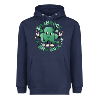 Navy shamrock and roll Heavyweight Hoodie - MaliasSmallBusiness