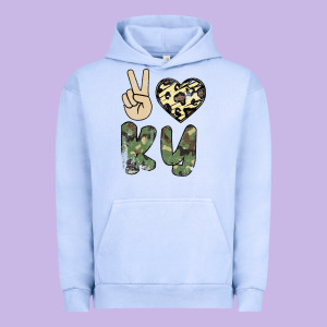Peace Love Urban Hoodie Designed By Bettercallsaul