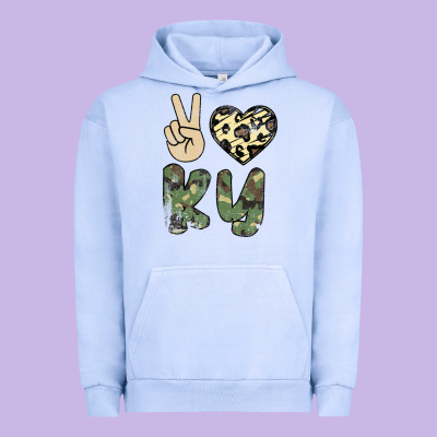 Peace Love Urban Hoodie Designed By Bettercallsaul