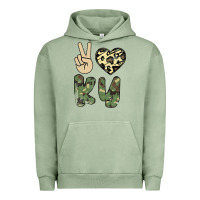 Pigment Oil Green Peace Love Urban Hoodie - Bettercallsaul