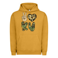 Pigment Peanut Butter Peace Love Urban Hoodie - Bettercallsaul