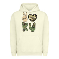 Pigment Pistachio Peace Love Urban Hoodie - Bettercallsaul